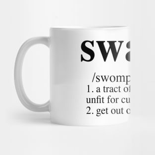 Swamp Dictionary Funny Ogre Mug